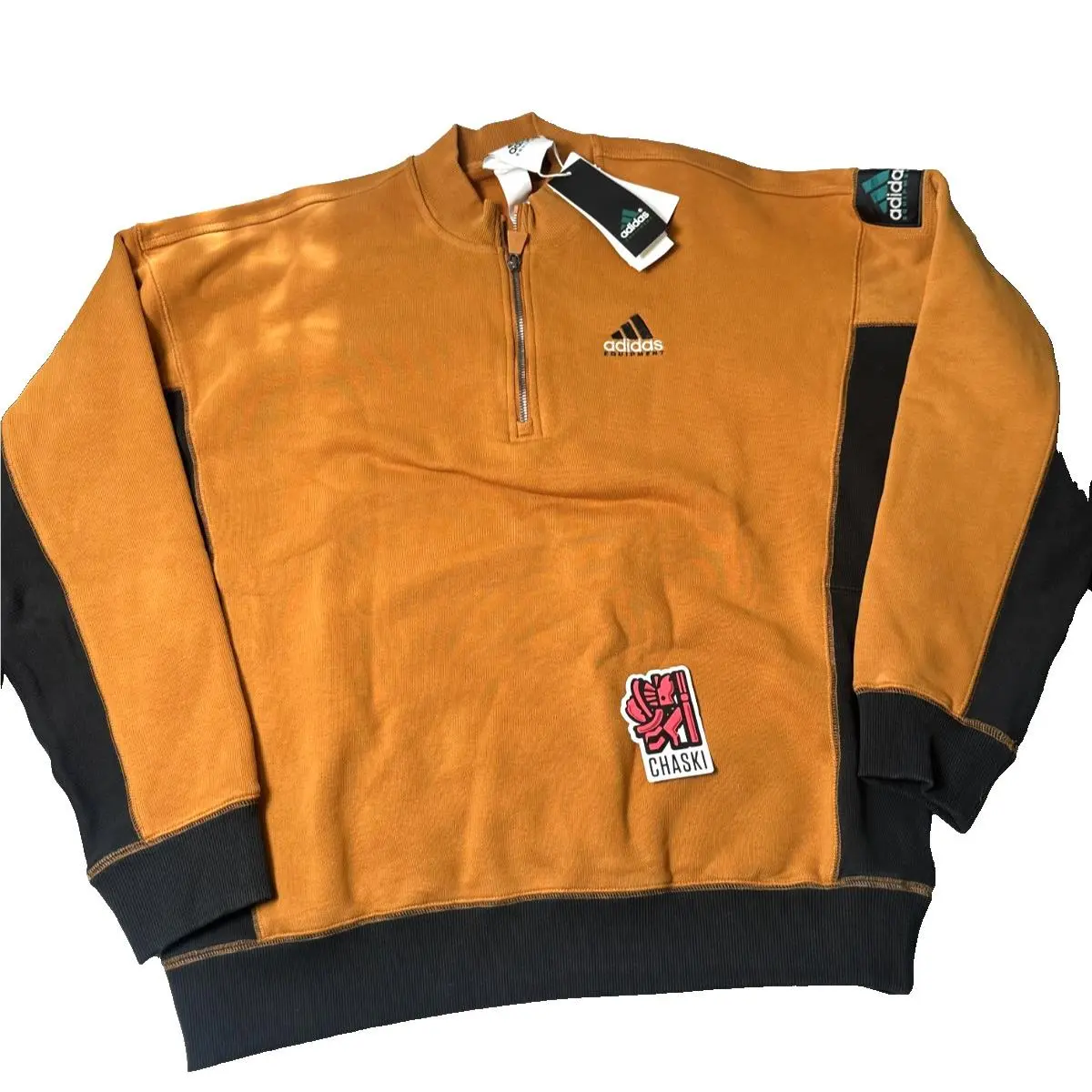 Originals Equipment Blocked Hoodie JX1466 Craft Men`s Size XS Oversized by Adidas