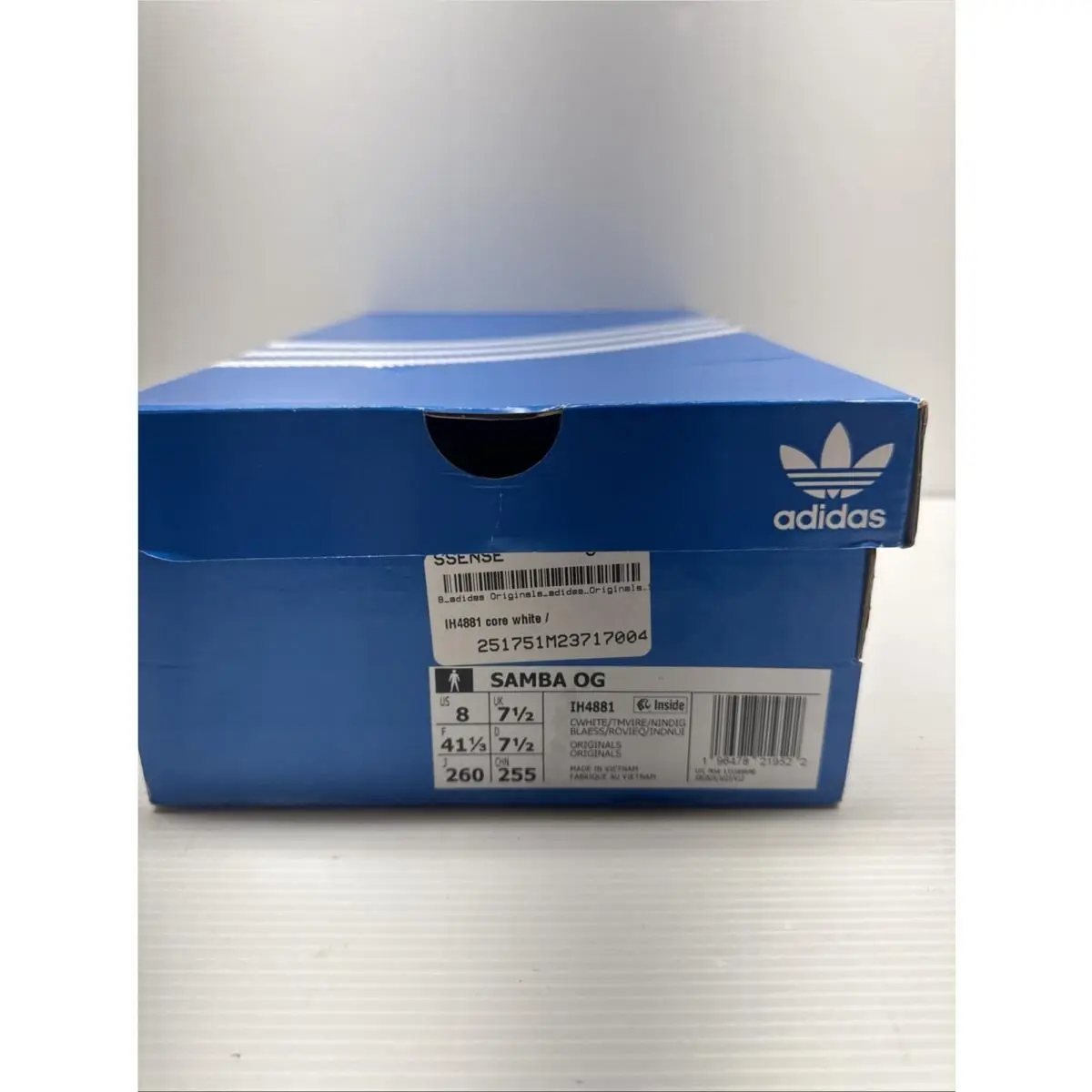 Adidas shoes - adidas Samba - Samba - IH4881 - Bright White/Victory Red/Dark Indigo 3