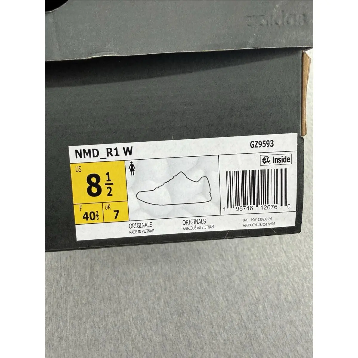 Adidas shoes - adidas NMD R1 - NMD - GZ9593 - White 8