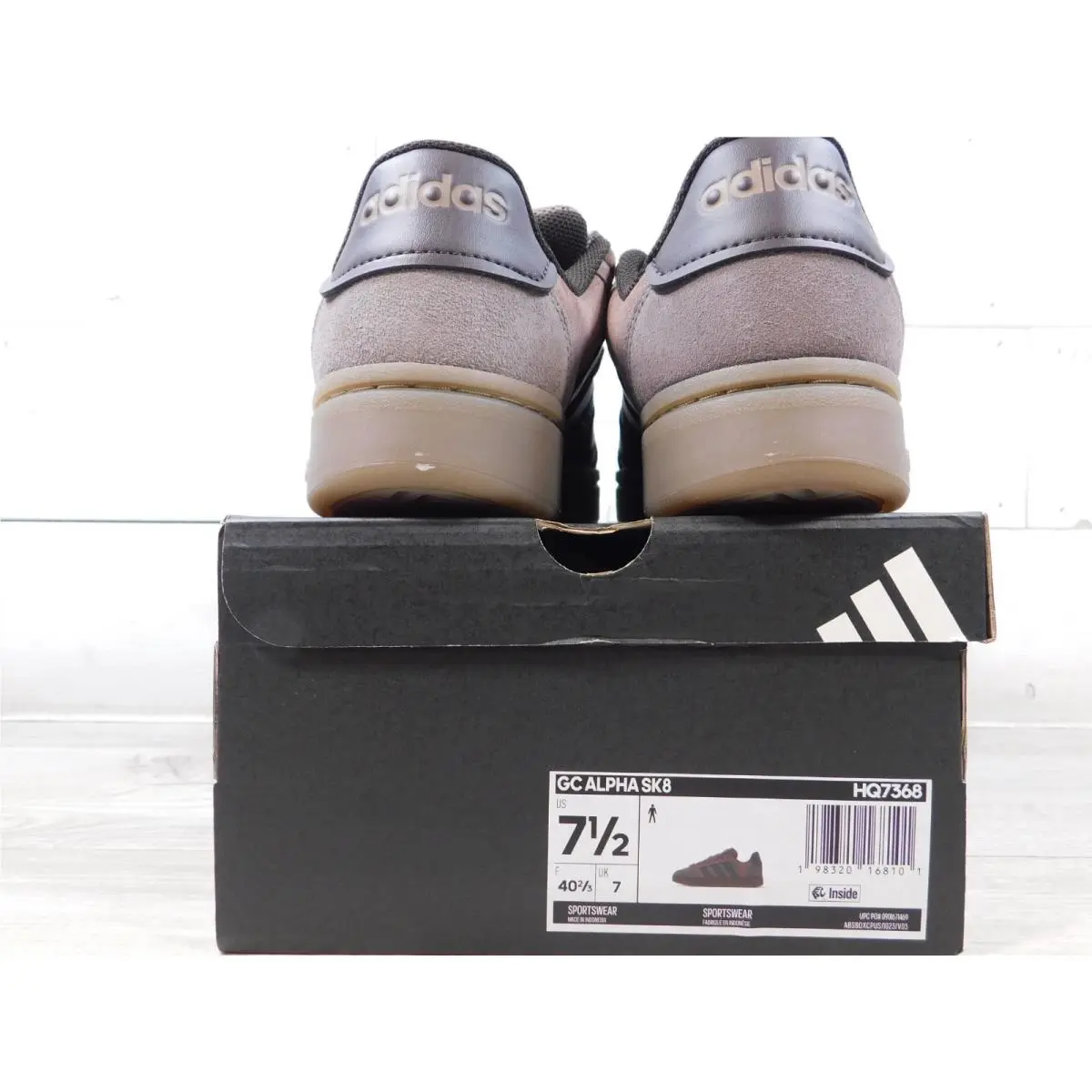 Adidas shoes - adidas Gc Alpha Sk8 Skate - HQ7368 - Brown 5
