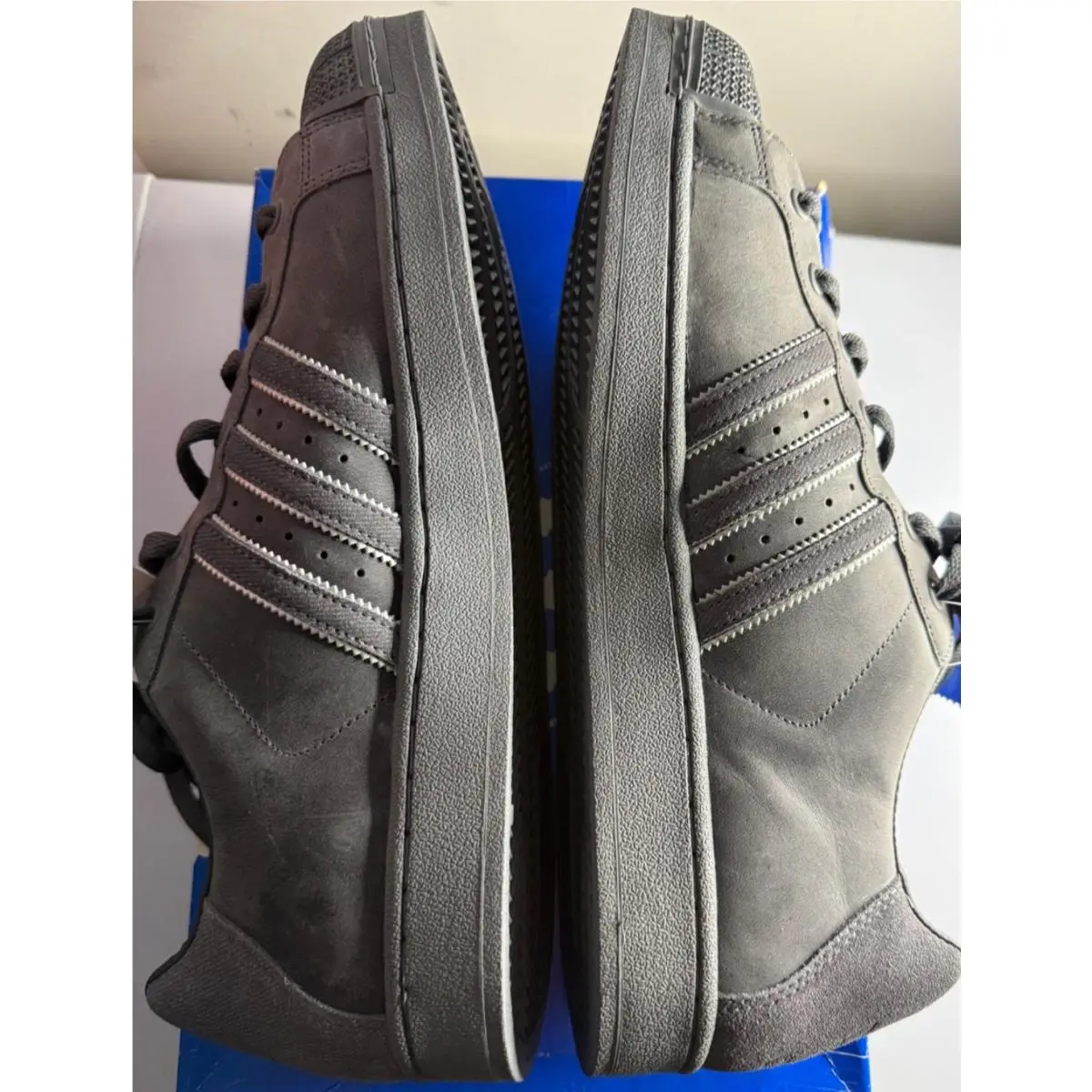 Adidas shoes - adidas Superstar 80S - Superstar - 552999 - Gray (UPC: 098093498118) 3