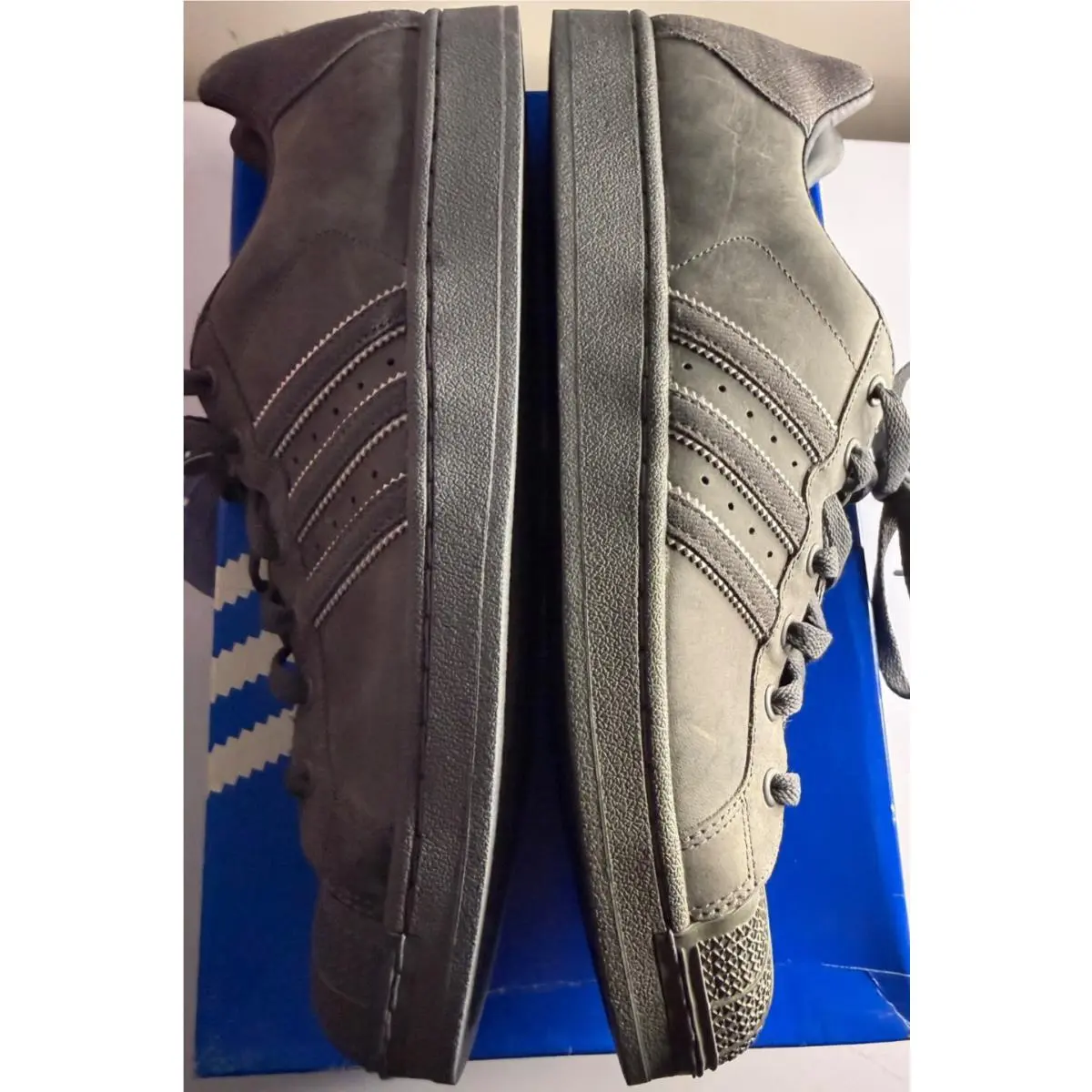 Adidas shoes - adidas Superstar 80S - Superstar - 552999 - Gray (UPC: 098093498118) 4