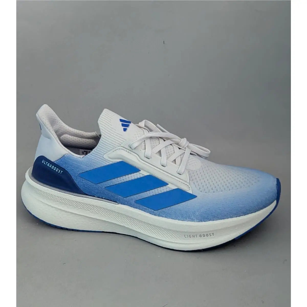 Adidas Ultraboost 5X Running Shoes Mens 9 JS2492 Crystal White Blue