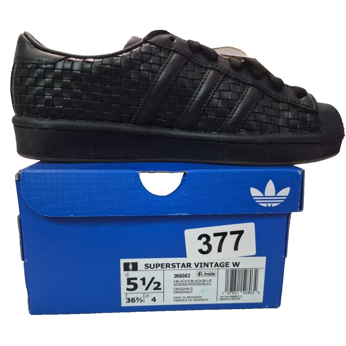 Adidas shoes - adidas Superstar - Superstar - JR6002 - Black (UPC: 197621528034) 4