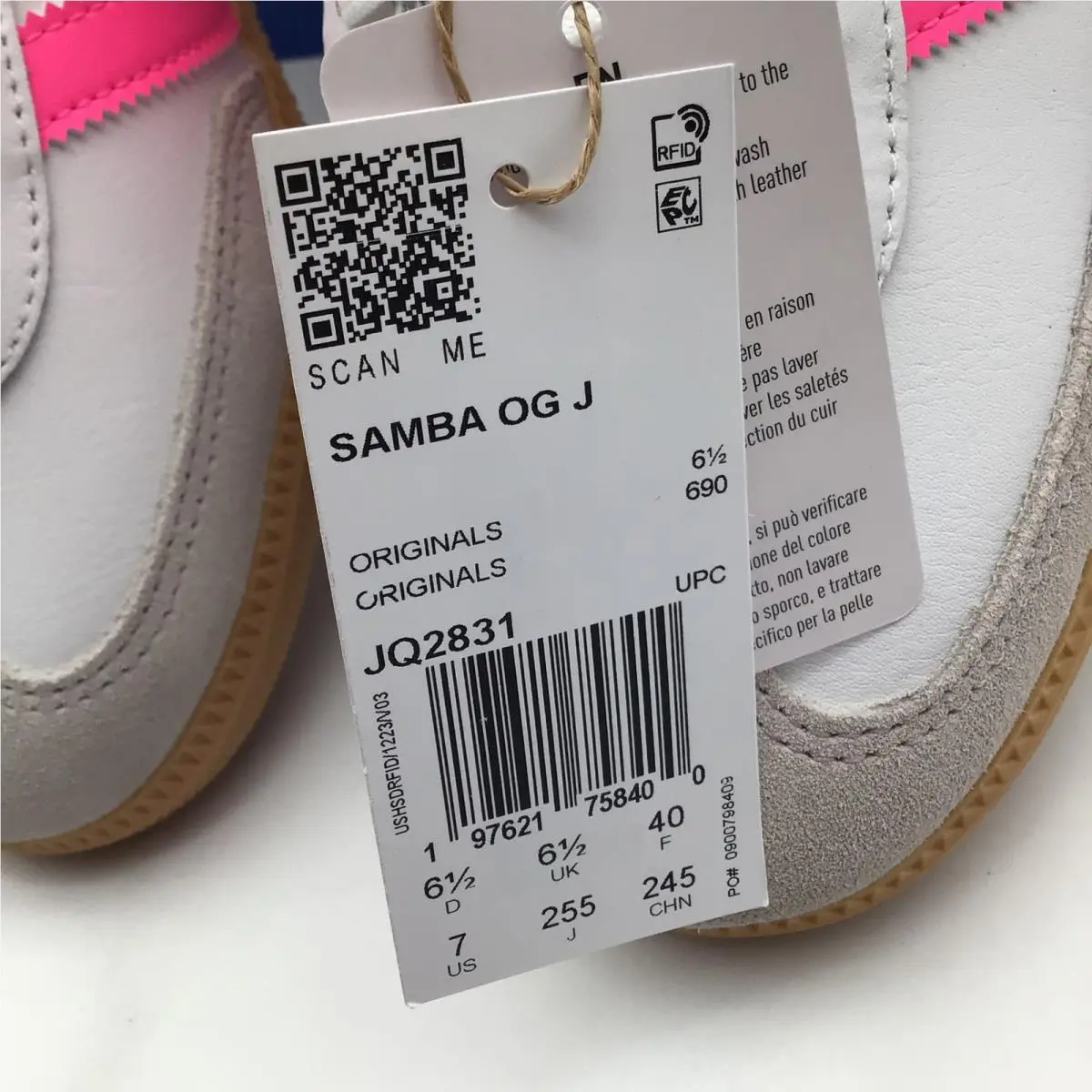 Adidas shoes - adidas Samba OG - Samba - White 4