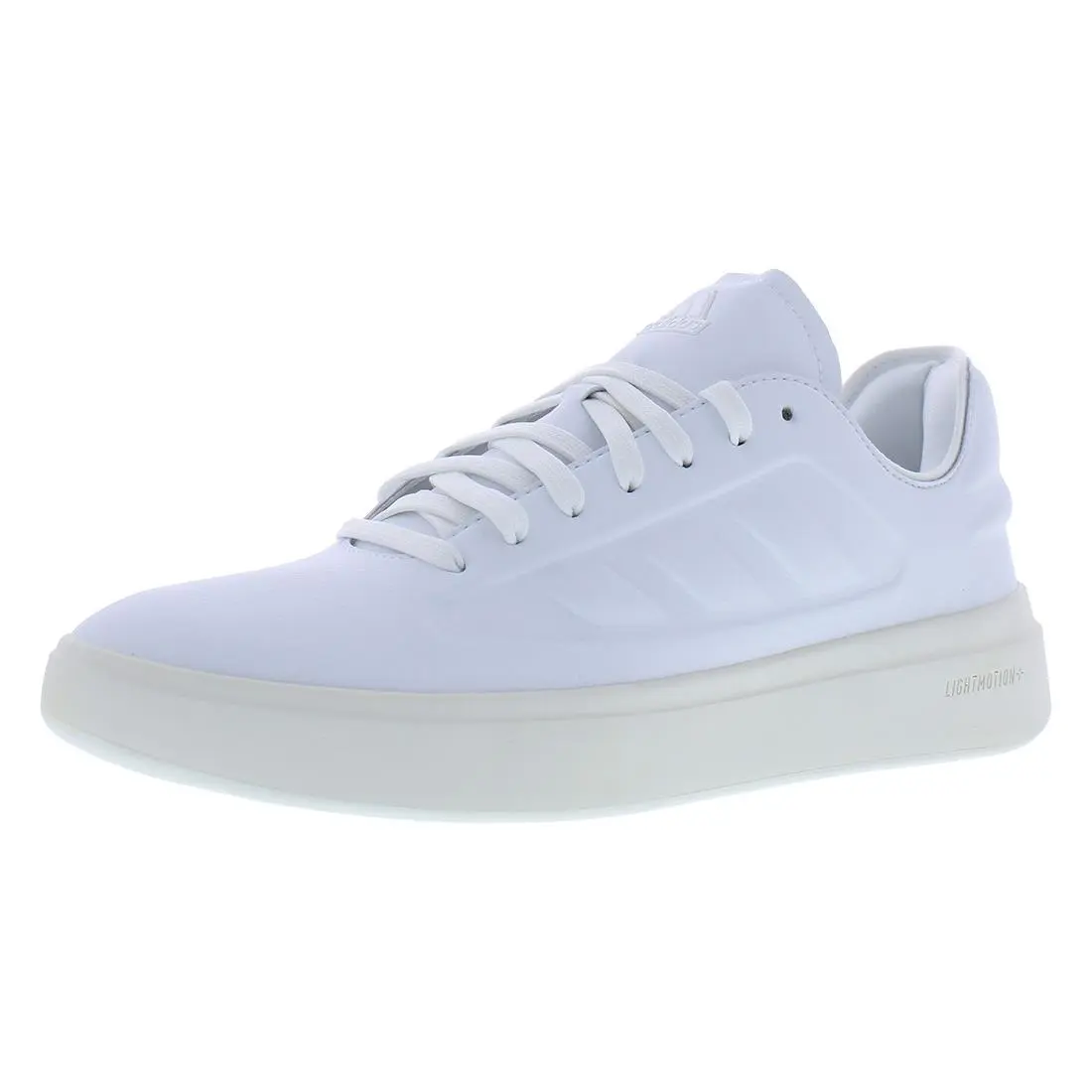 Zntasy Leather Mens Shoes Size 9 Color: Cloud White/cloud White/off by Adidas