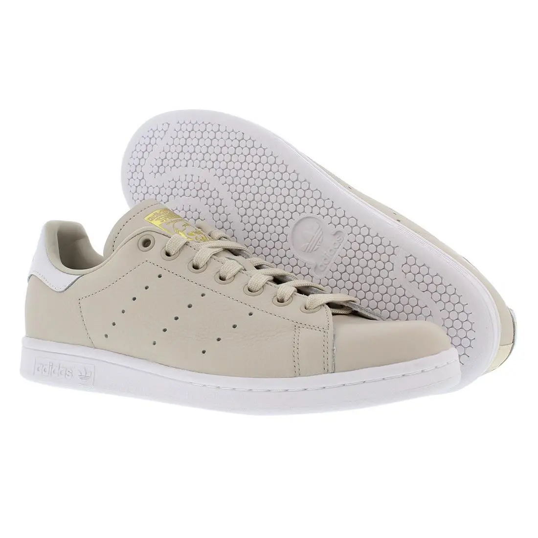 Originals Stan Smith Mens Shoes Size 5 Color: Beige/white by Adidas