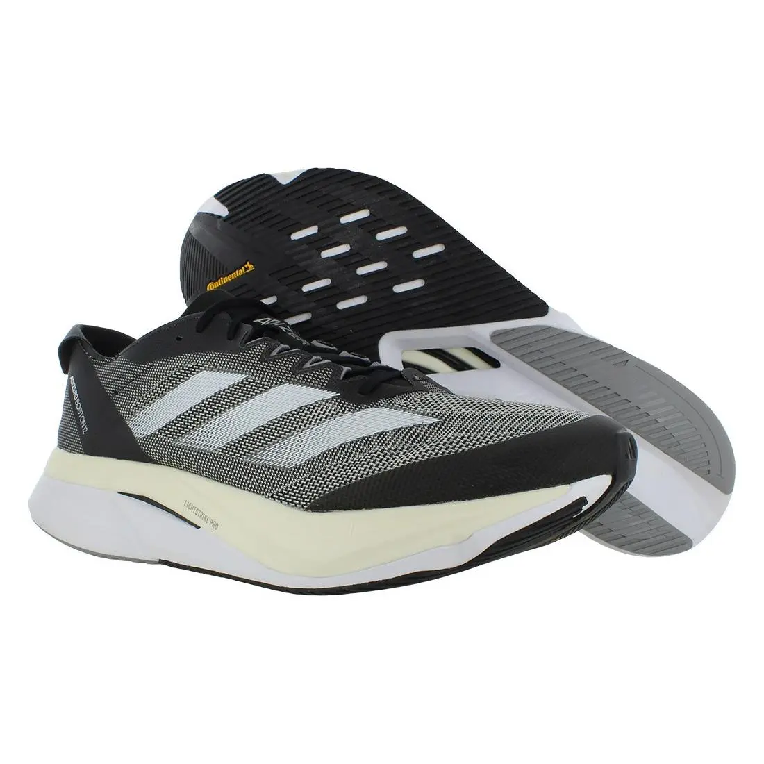 Adidas Adizero Boston 12 Wide Unisex Shoes Size 15 Color: Core Black/footwear