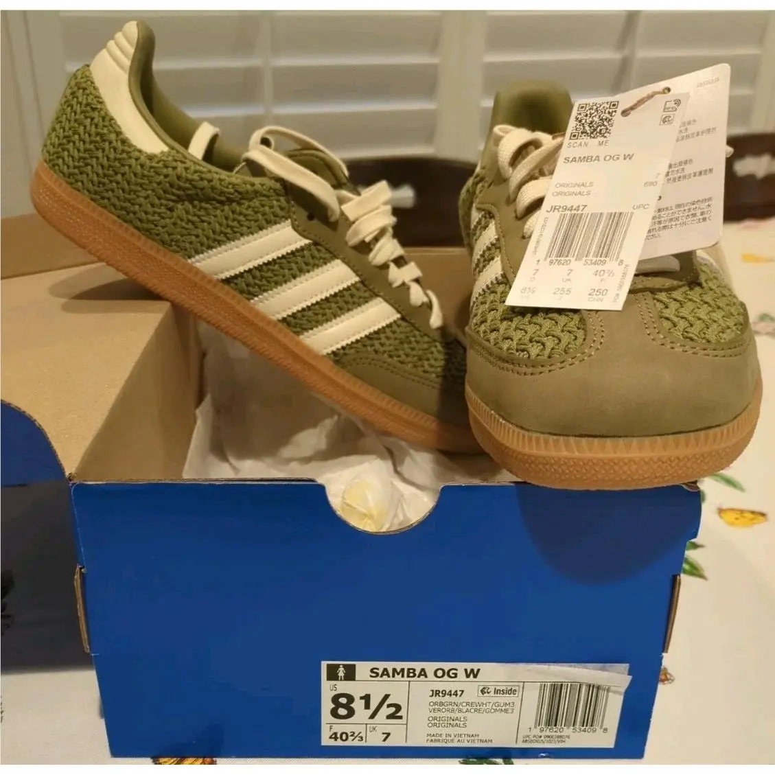 Adidas shoes - adidas Samba - Samba - JR9447 - Green (UPC: 197620534098) 1