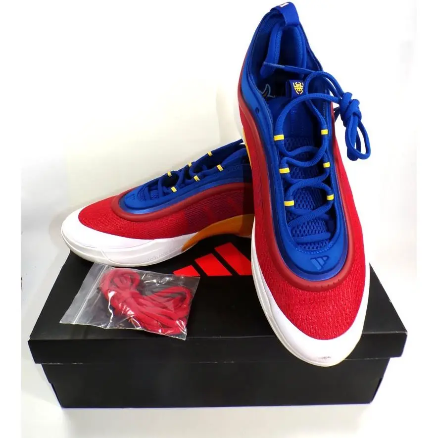 Adidas D.o.n Issue 6 Men`s Kansas KU Jayhawks PE Basketball Shoes JP5407 Size