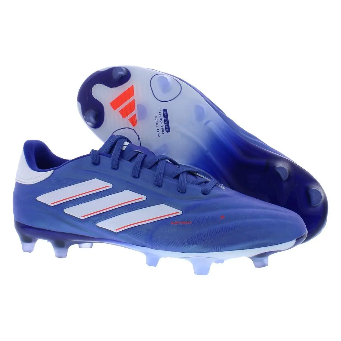Copa Pure 2.2 Firm Ground Unisex Shoes Size 6.5 Color: Lucid Blue/cloud by Adidas