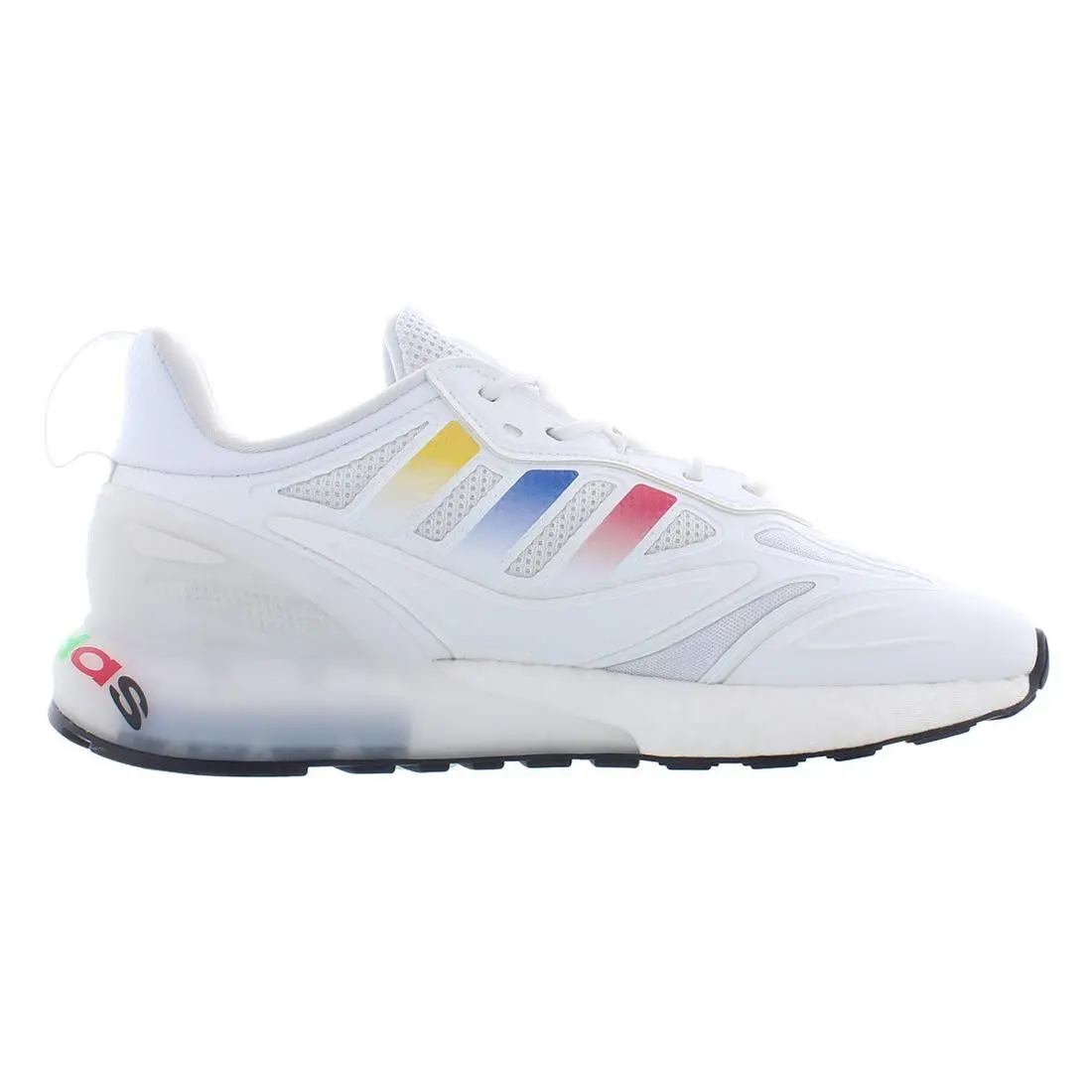 Adidas shoes - Cloud White/Core Black/Scarlet, Main: White (UPC: 194828480363) 1