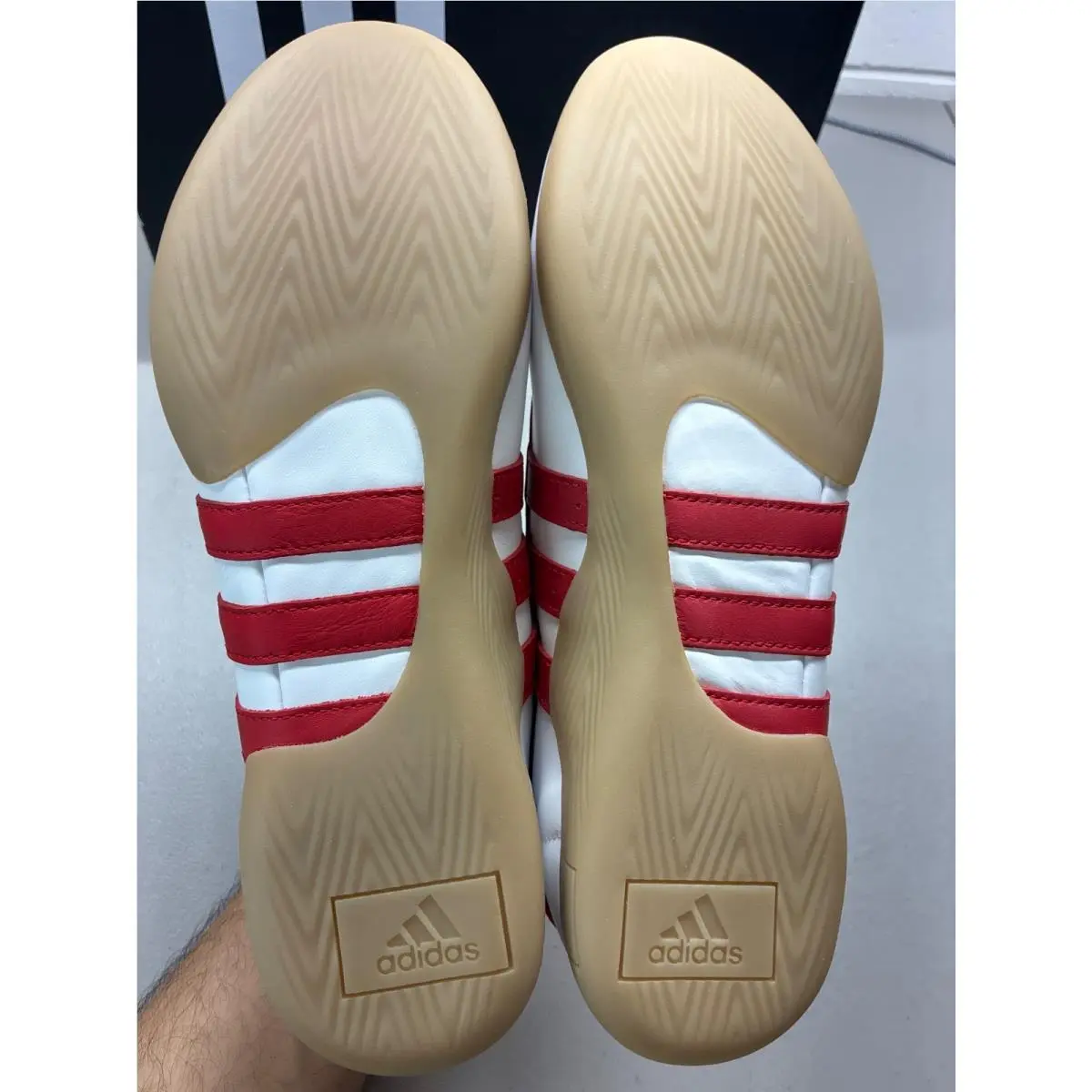 Adidas shoes - adidas Taekwondo - Taekwondo - JQ0960 - White, Manufacturer: Cloud White/Better Scarlet/Gum 3