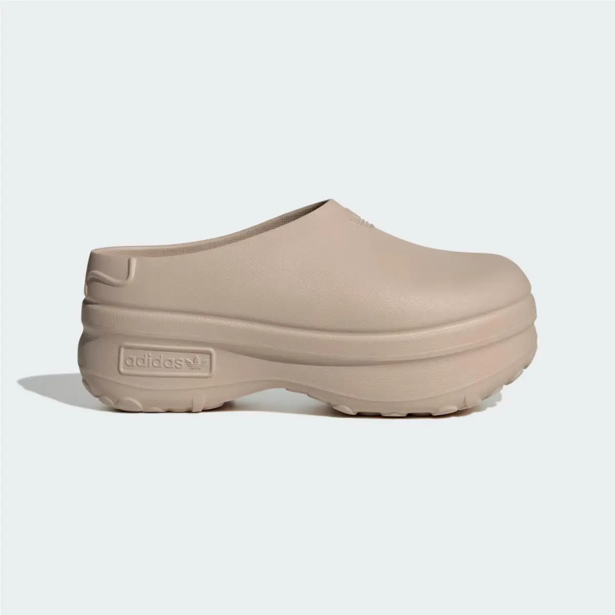 Adifom Stan Mule Wonder Taupe/core Black Women`s 8 by Adidas