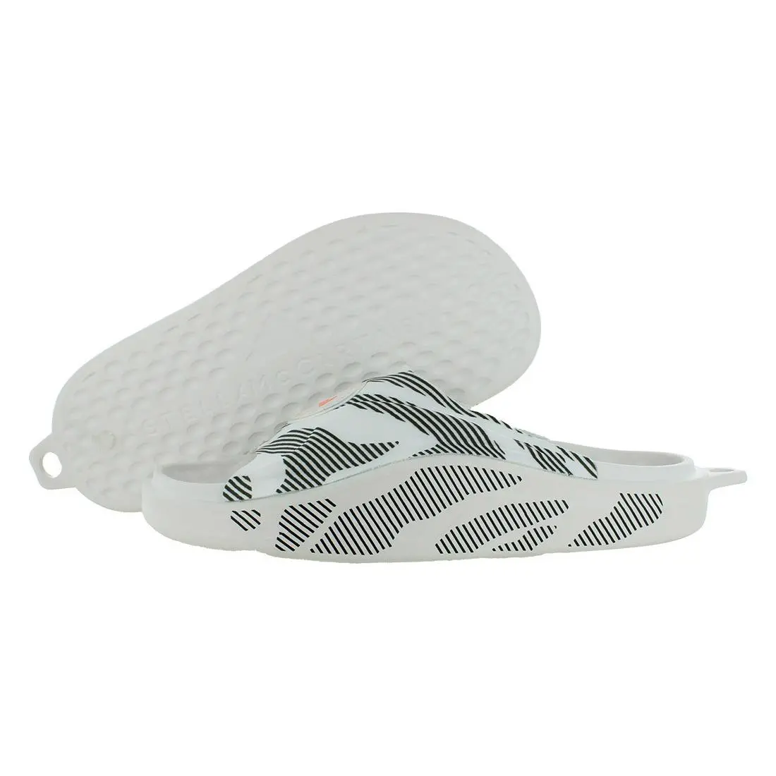 Adidas Smc Slide Womens Shoes Size 10 Color: Cloud White/cloud White/core Black