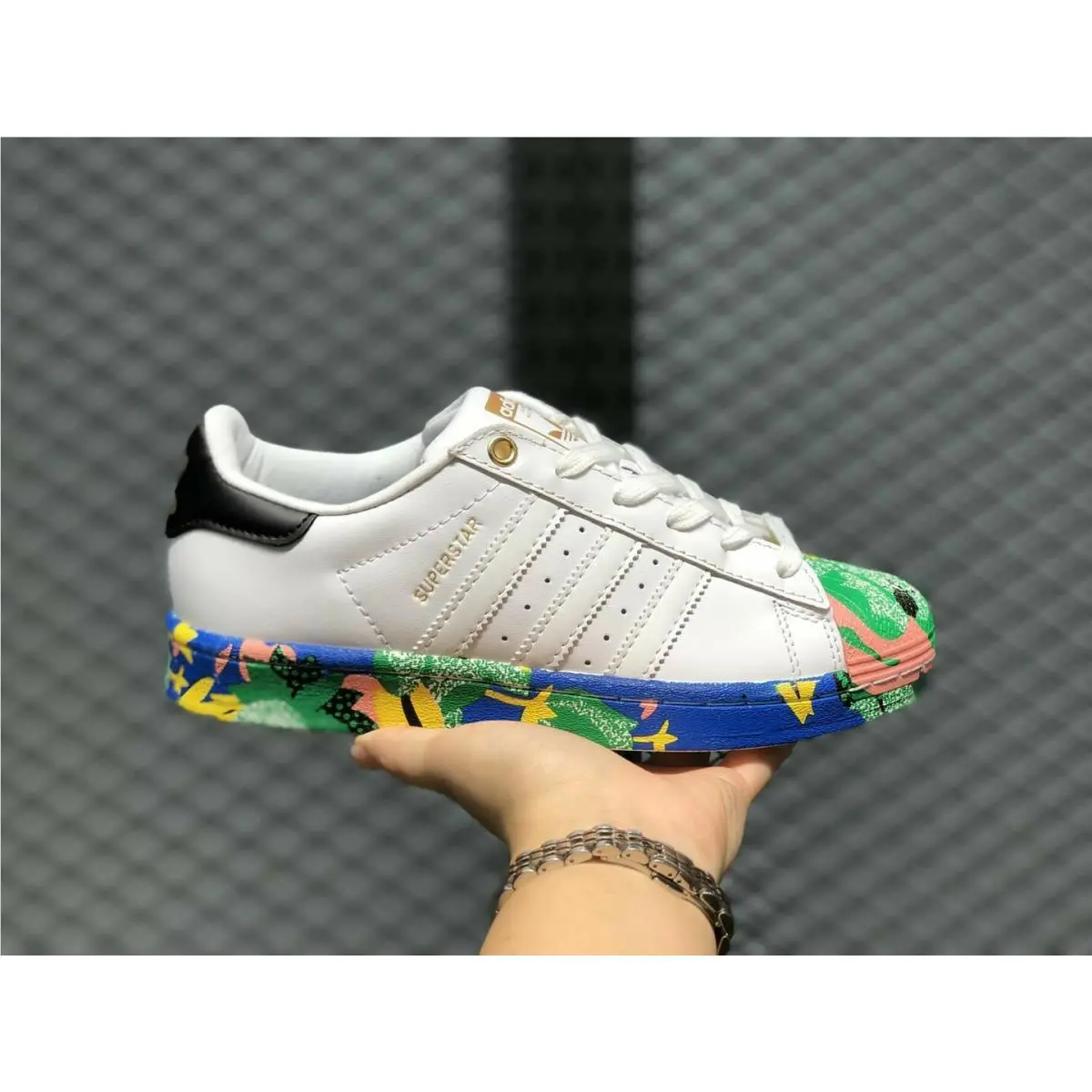 Adidas Women’s Superstar W “her Studio London” Shoes Sz 7.5 US FW2526