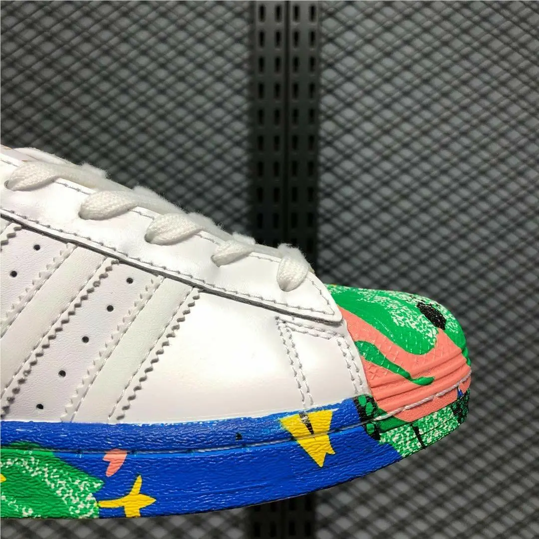 Adidas shoes - Superstar - Superstar - Superstar - Multicolor, Manufacturer: White (UPC: 0191533894140) 5