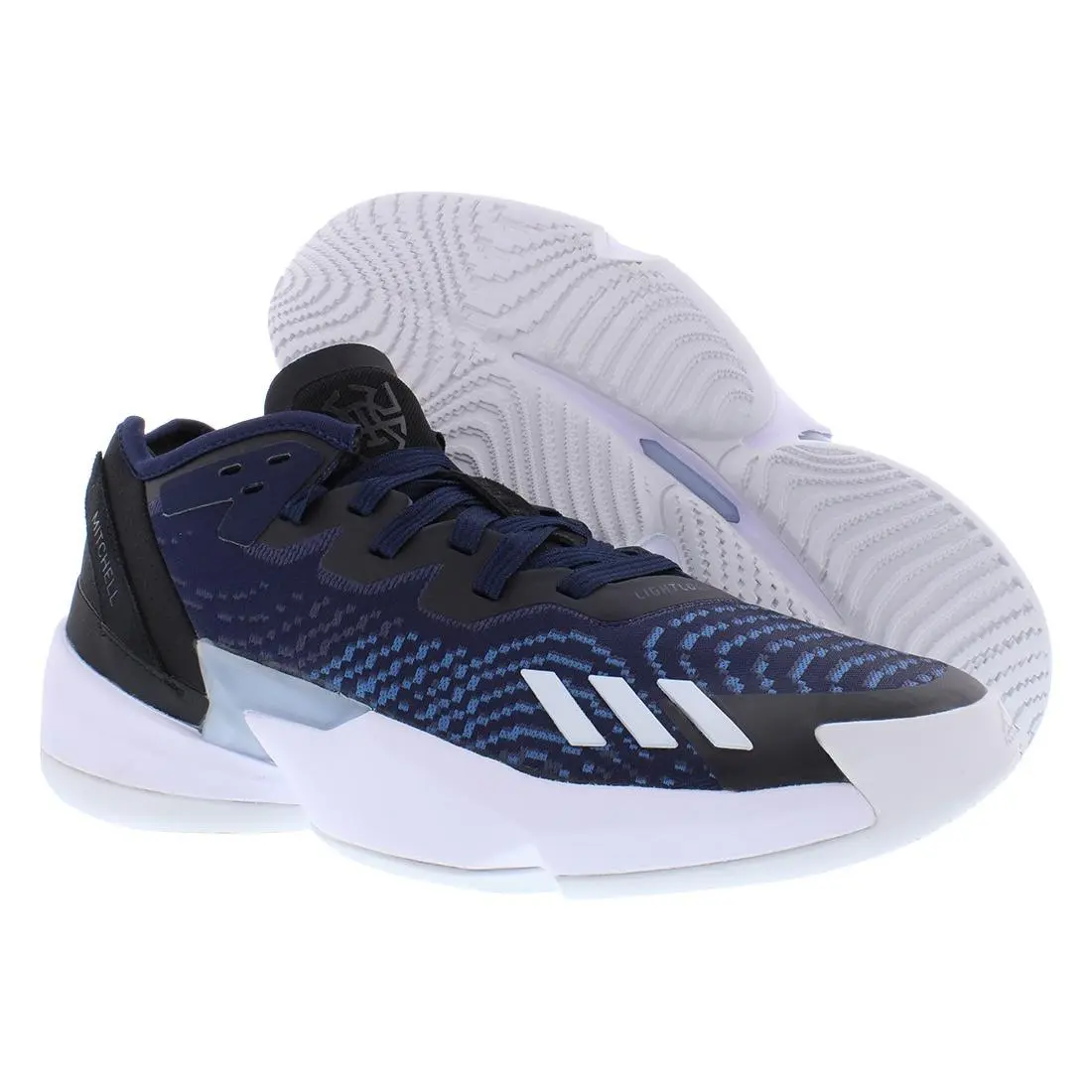 Adidas D.o.n. Issue 4 Unisex Shoes Size 11 Color: Team Navy Blue/white/black - Team Navy Blue/White/Black, Main: Blue