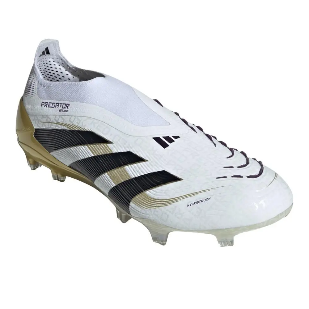 Adidas shoes - adidas Predator Elite Laceless Firm Ground - JI1079 - White (UPC: 197620293346) 0