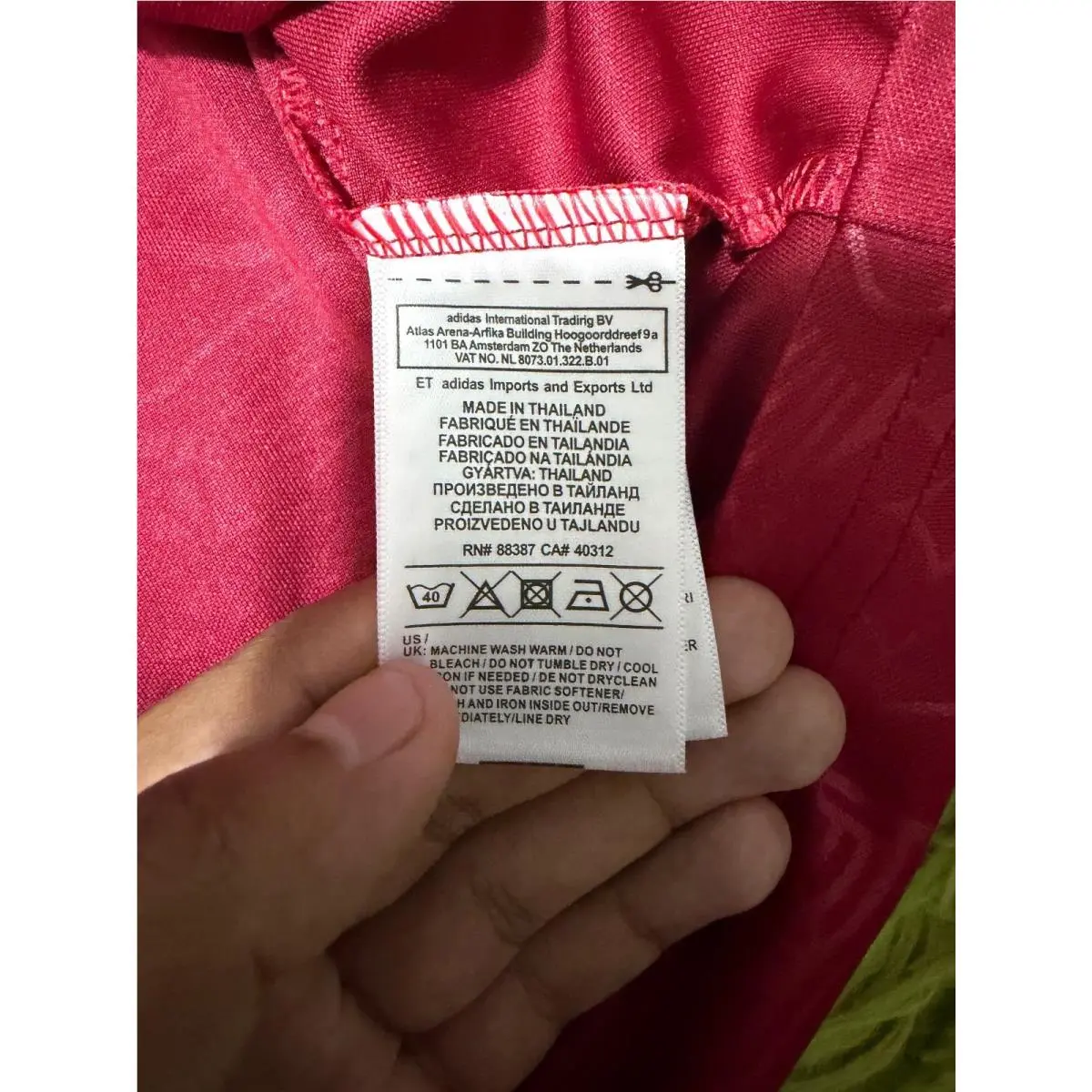 Adidas clothing - NA - Red 3