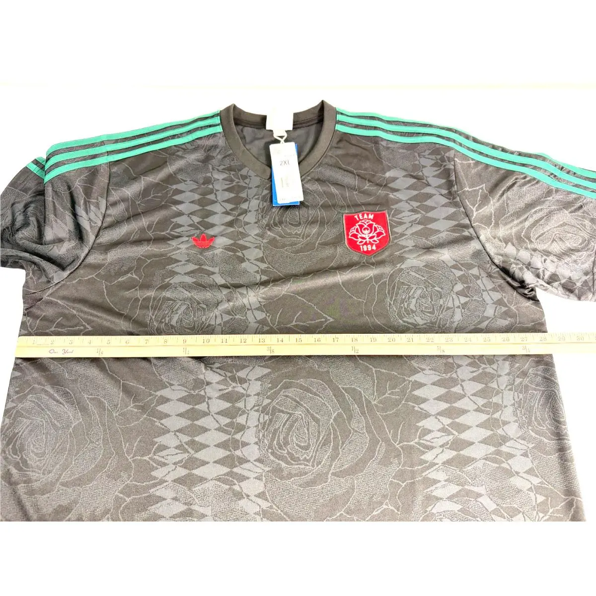 Adidas clothing - Adidas Team 1994 Roses - Team Roses - KD0468 - Black (UPC: 198319996371) 1