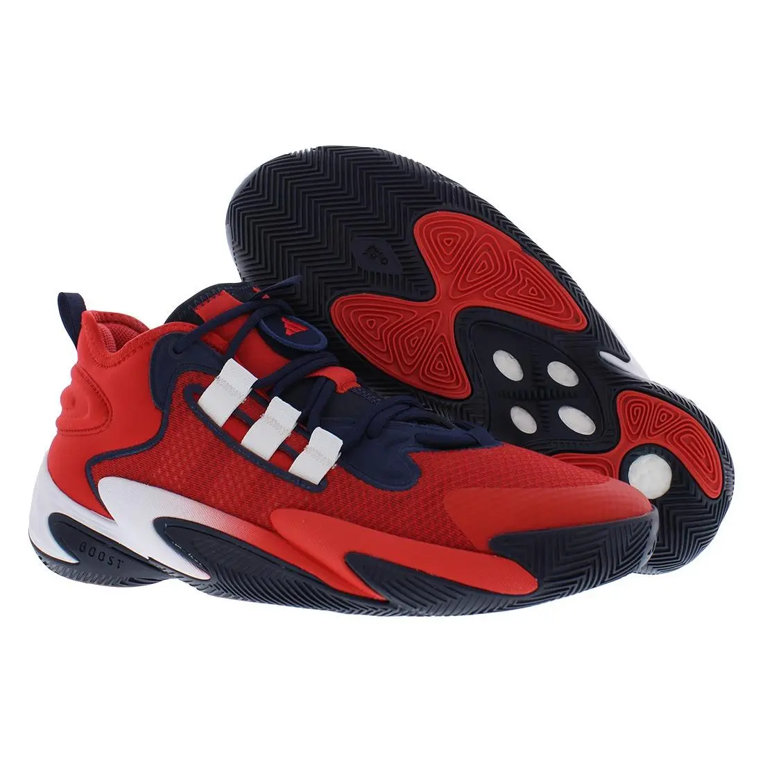 Adidas SM Byw Select Unisex Shoes Size 9.5 Color: Red/footwear White/navy Blue