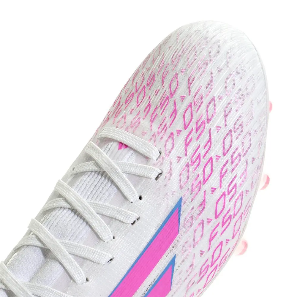 Adidas shoes - adidas F50 Sparkfusion Pro Firm GroundArtificial Grass - JR1346 - Pink, White (UPC: 197620728244) 4