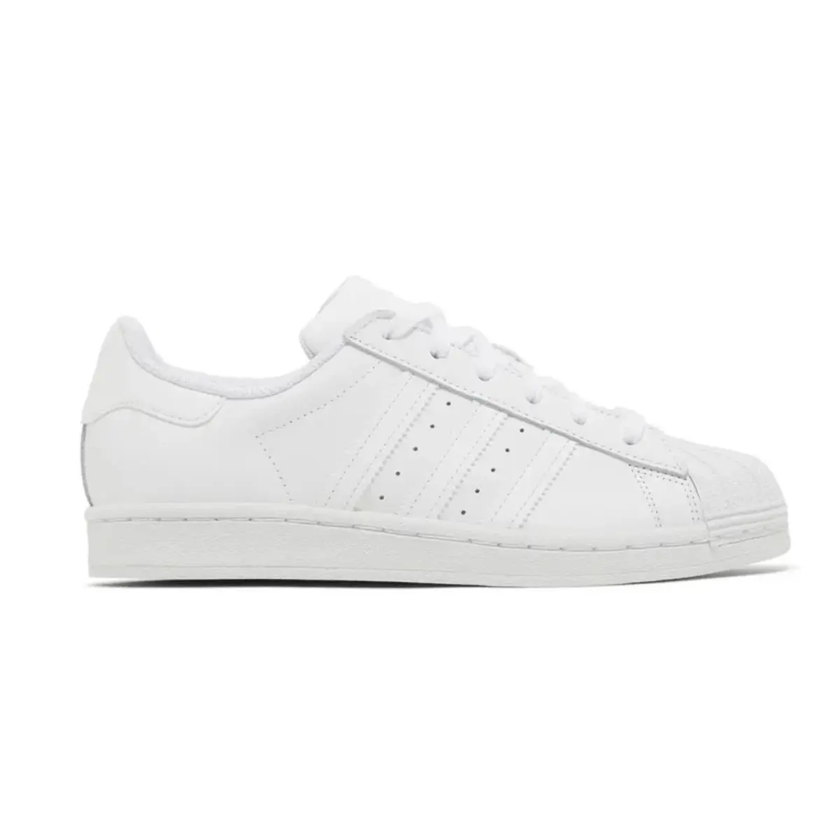 Nwob  Superstar Big Kids` Shoes White EF5399 Sz 7 by Adidas