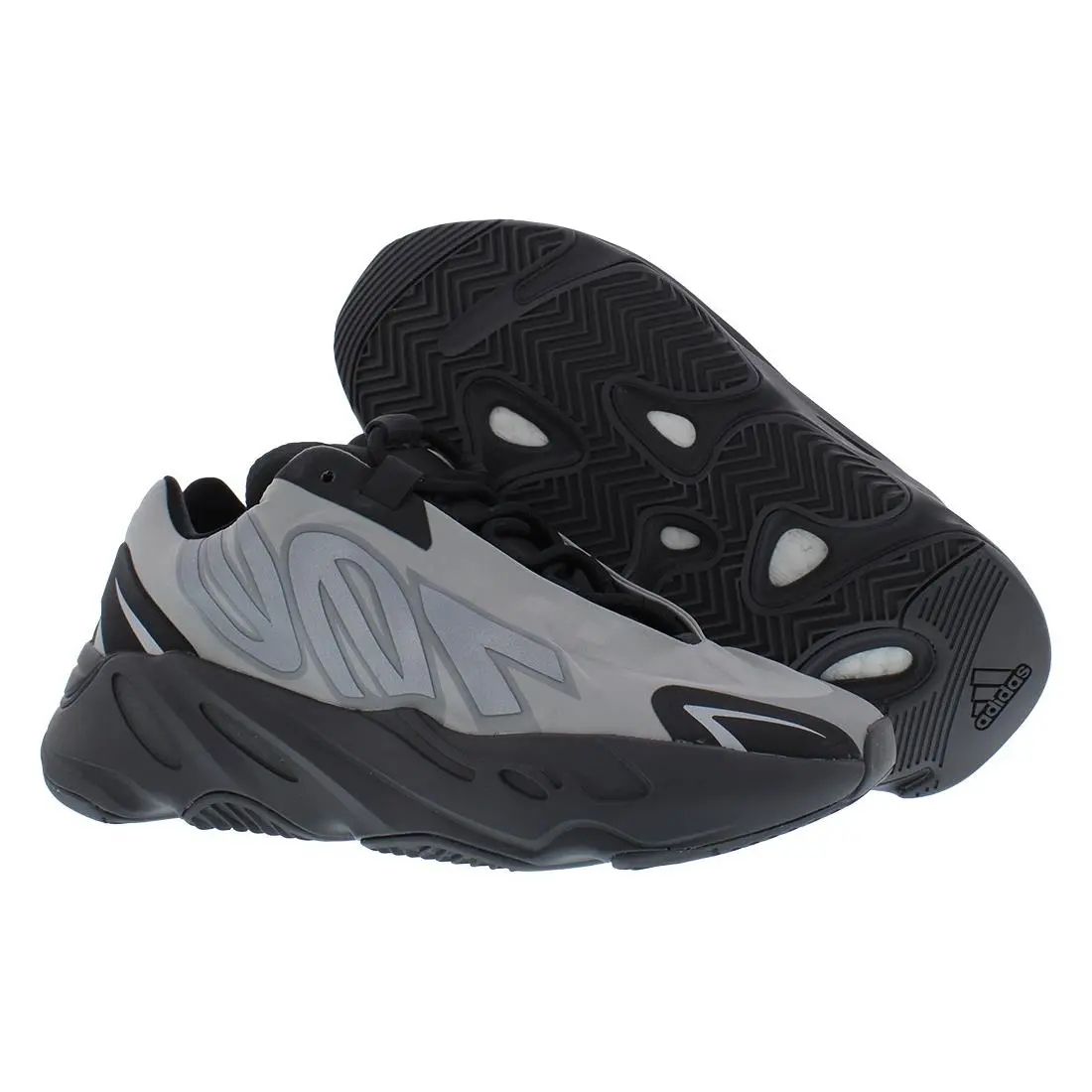 Adidas Yeezy 700 Mnvn Mens Shoes Size 6.5 Color: Metallic/metallic/metallic - Metallic/Metallic/Metallic, Main: Grey