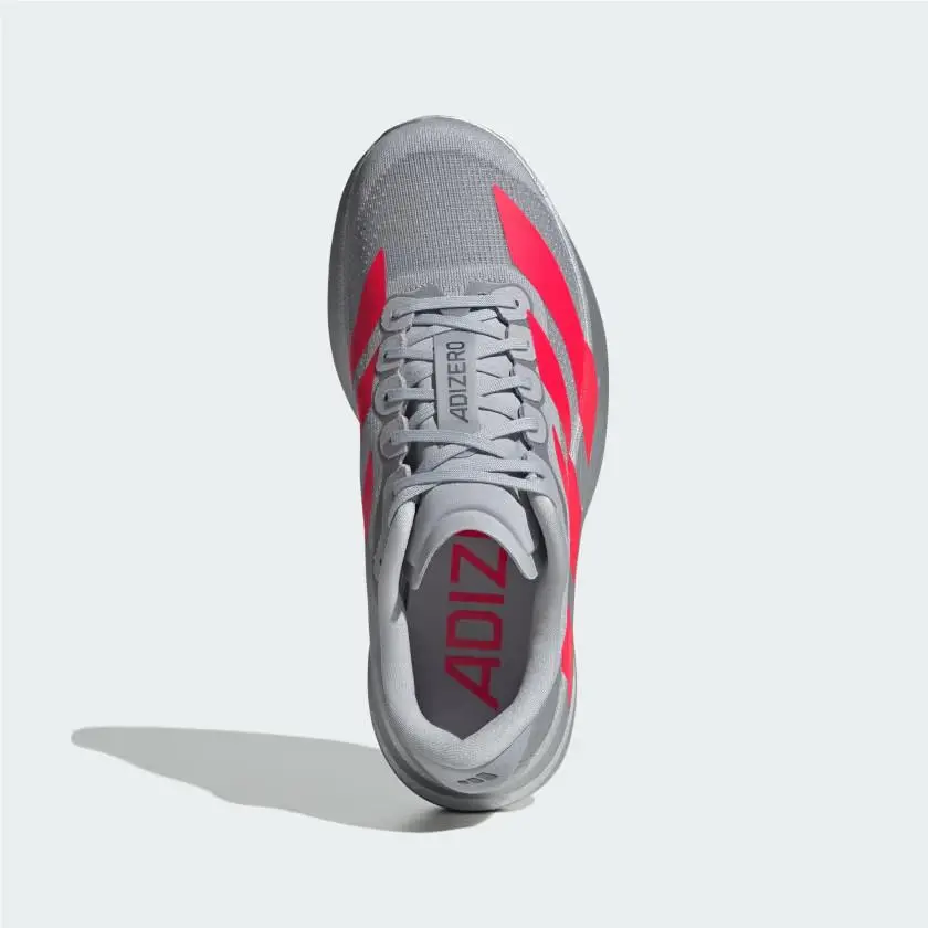 Adidas shoes - adidas Adizero EVO SL - Adizero EVO - Silver Metallic / Lucid Red / Iron Metal (UPC: 198323993878) 4