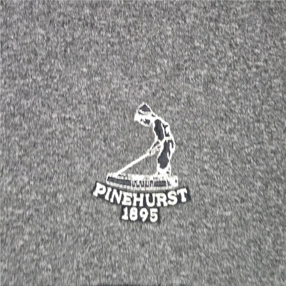Adidas clothing - wind water golf casual trefoil jacket windbreaker pullover performance men`s size long sleeves sweatshirt performance windshirt 1/4 1/2 quarter half pinehurst golf club north carolina putterboy - Gray 2