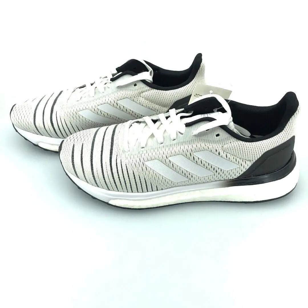 Solar Drive Womens Light Gray Black Athletic Shoes Size 5.5 by Adidas