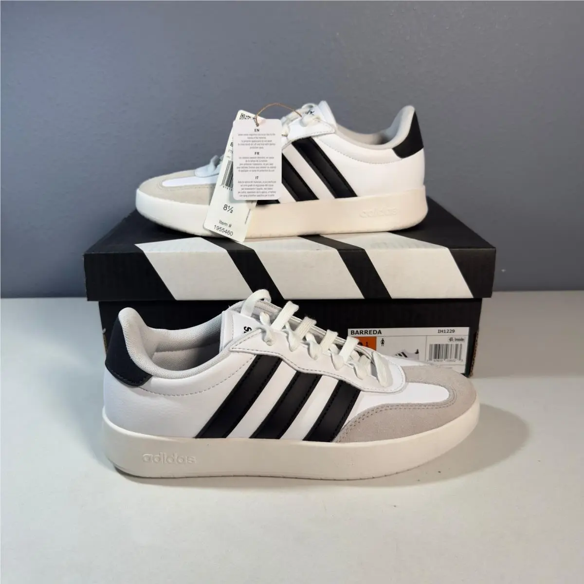 Adidas shoes - adidas Barreda - Barreda - IH1229 - White 3