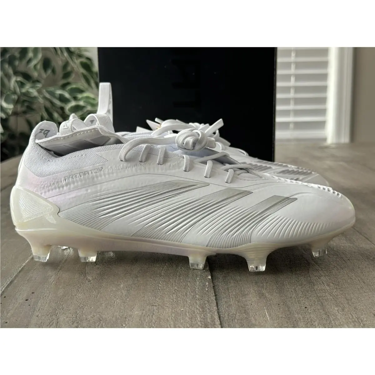 Adidas shoes - adidas Predator Elite FG Firm Ground Soccer Cleat - IE1811 - White 13