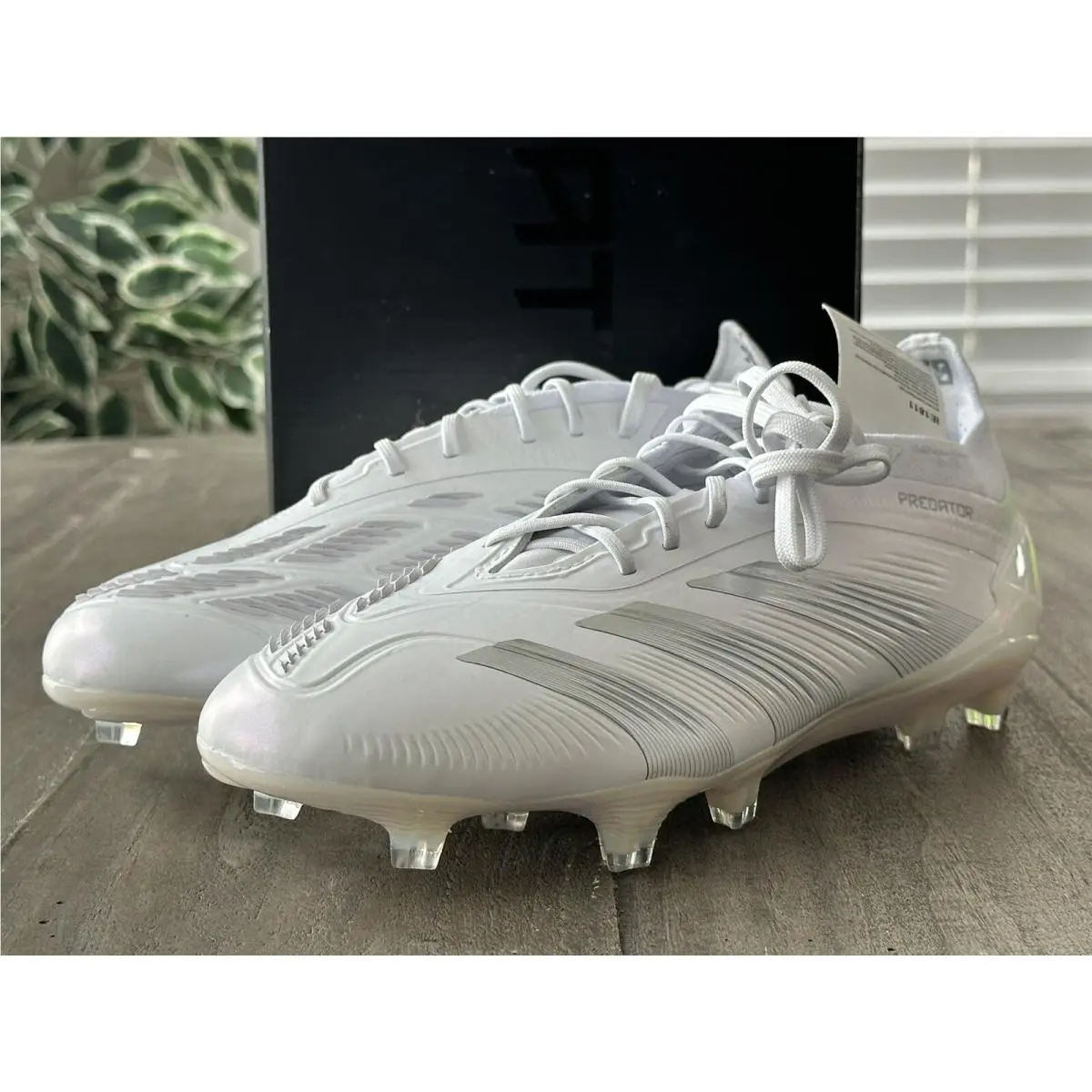 Adidas shoes - adidas Predator Elite FG Firm Ground Soccer Cleat - IE1811 - White 0