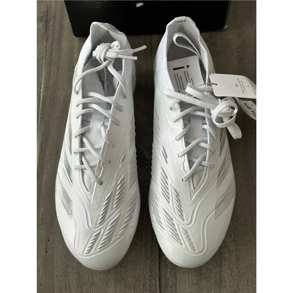 Adidas shoes - adidas Predator Elite FG Firm Ground Soccer Cleat - IE1811 - White 3