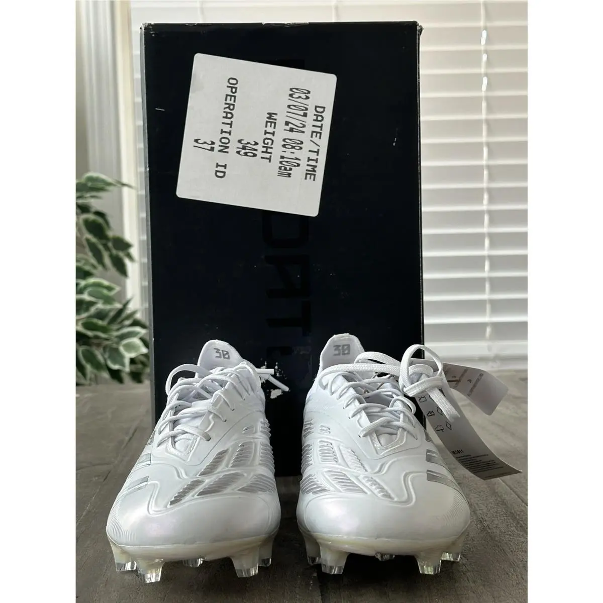 Adidas shoes - adidas Predator Elite FG Firm Ground Soccer Cleat - IE1811 - White 4