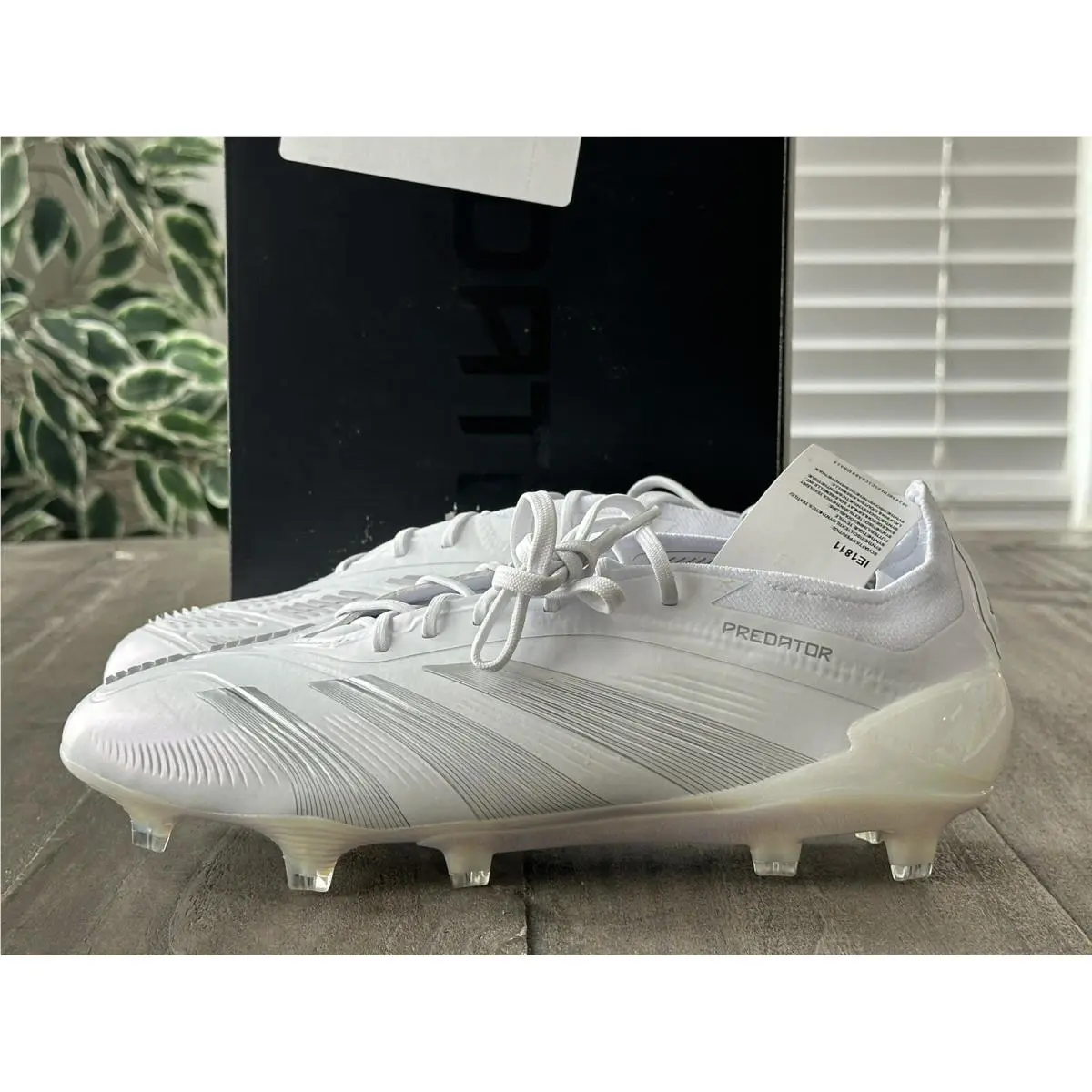 Adidas shoes - adidas Predator Elite FG Firm Ground Soccer Cleat - IE1811 - White 5