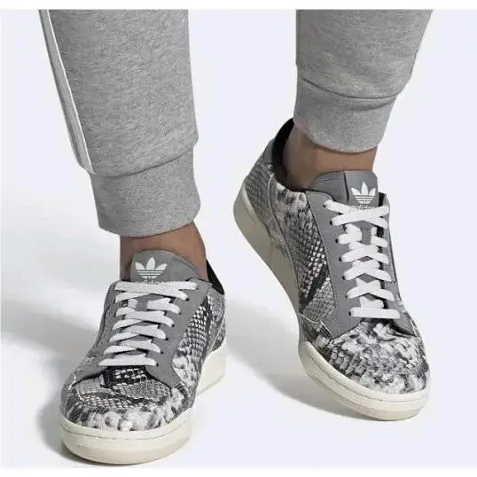 Continential 80 Grey Snakeskin Men`s Athletic Shoes EH0169 Size : 9.5 US by Adidas