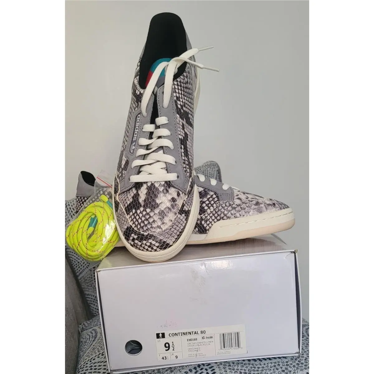 Adidas shoes - adidas Continental 80 - Continental - EH0169 - Gray (UPC: 193099576089) 4