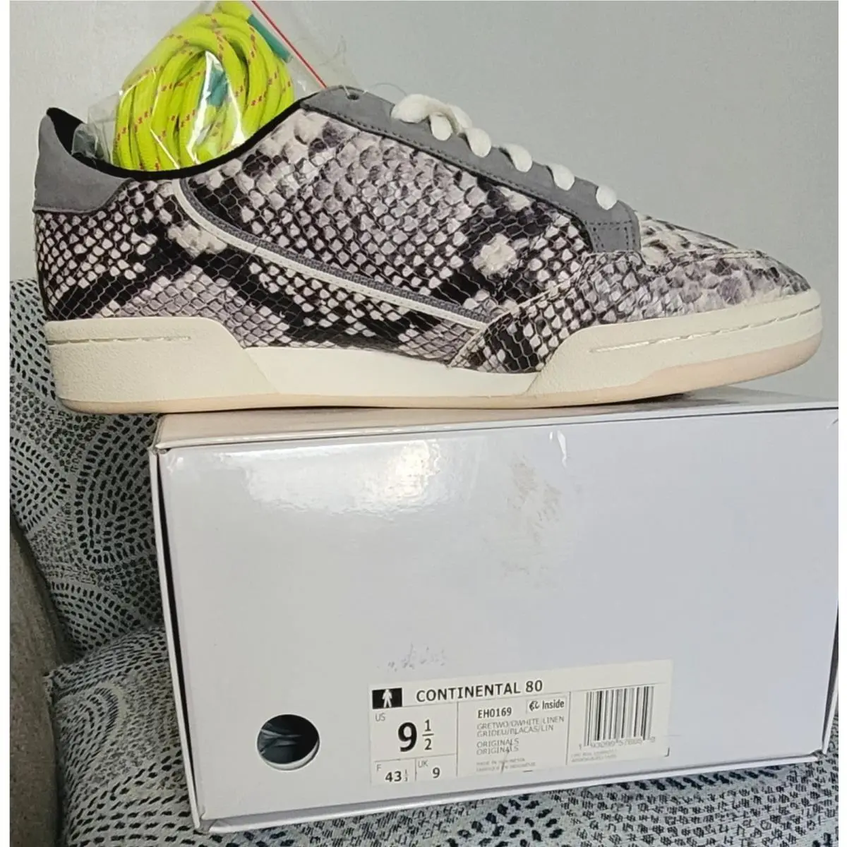 Adidas shoes - adidas Continental 80 - Continental - EH0169 - Gray (UPC: 193099576089) 6