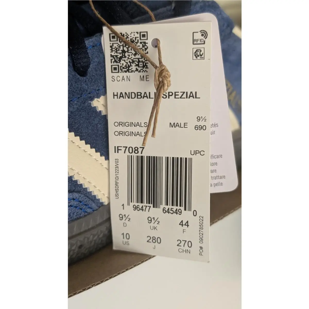Adidas shoes - adidas Handball Spezial - Handball Spezial - IF787 - Blue 10