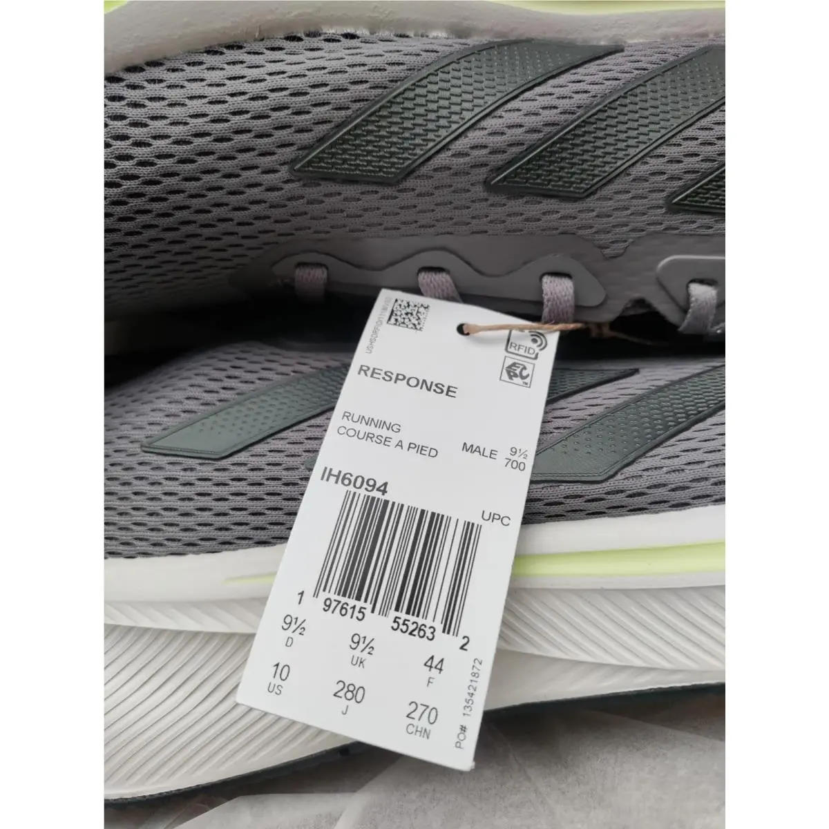 Adidas shoes - adidas Response - Response - Taupe Oxide/Carbon/Pulse Lime 3