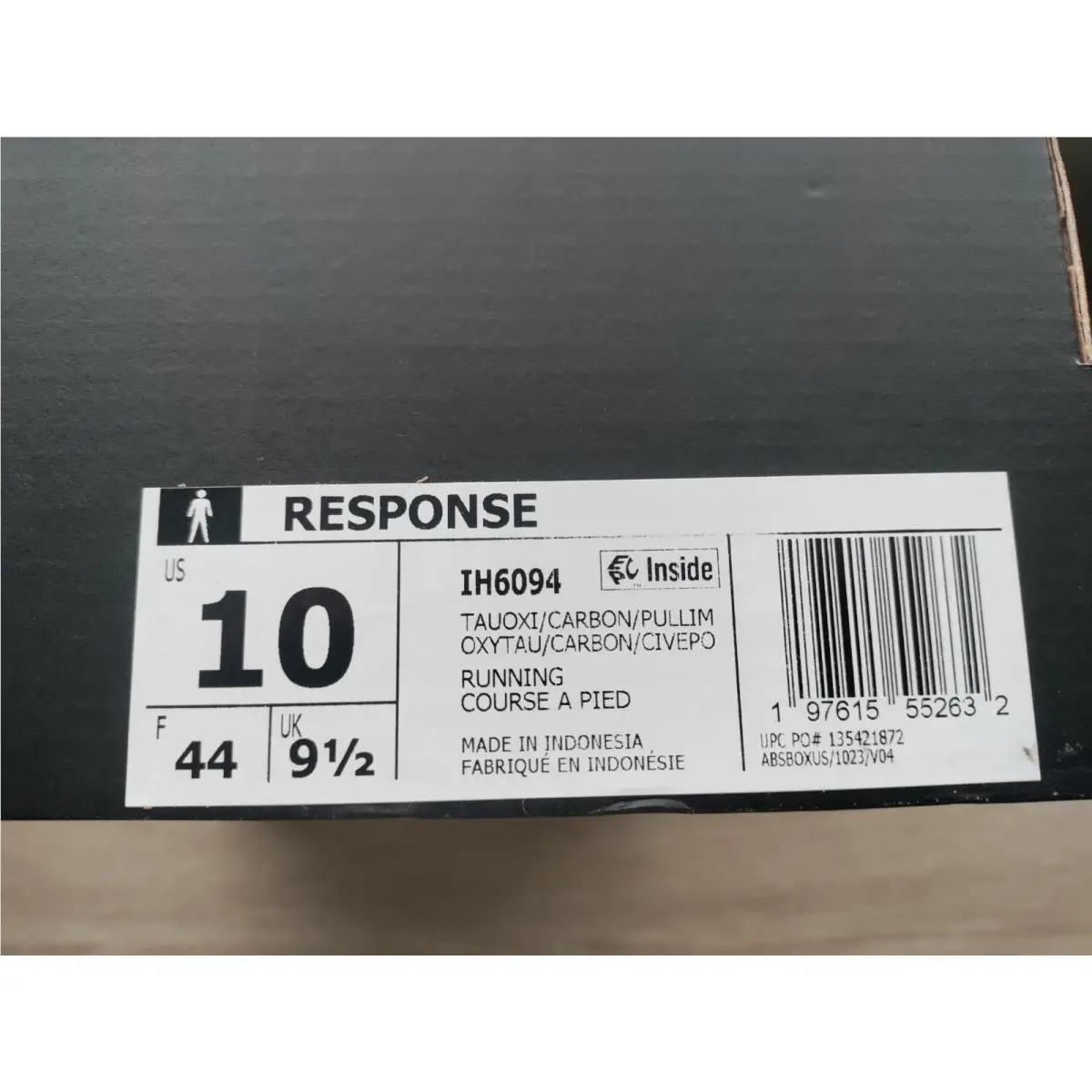 Adidas shoes - adidas Response - Response - Taupe Oxide/Carbon/Pulse Lime 4