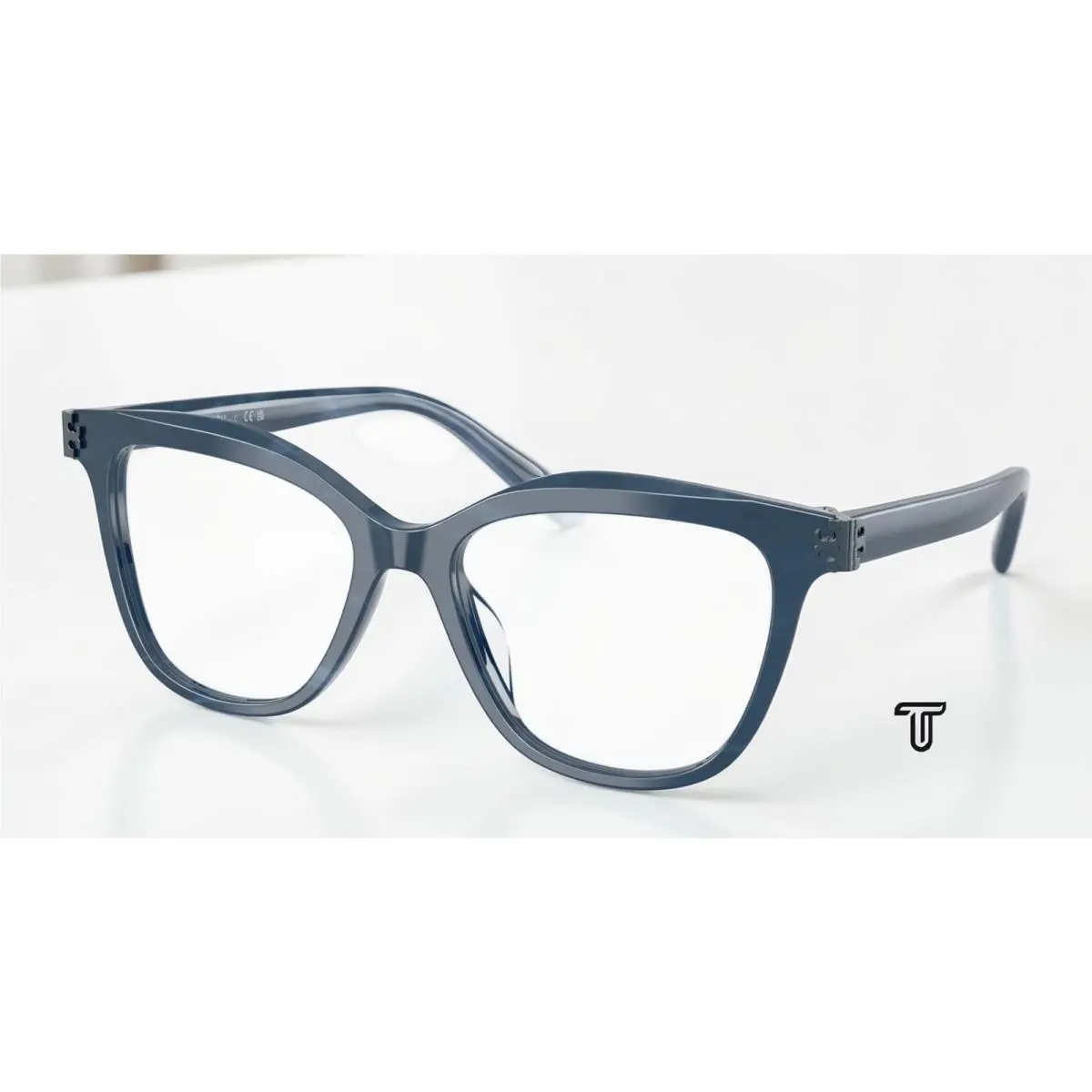 TY2169U 2073 Navy Marble Demo Lens 54 mm Women`s Eyeglasses by Tory Burch