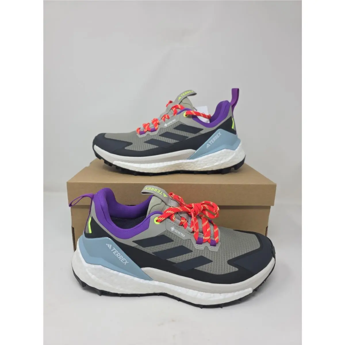 Terrex Free Hiker 2 Low Gtx Gore-tex Trail Shoes Women Size 6 US ID5896 by Adidas