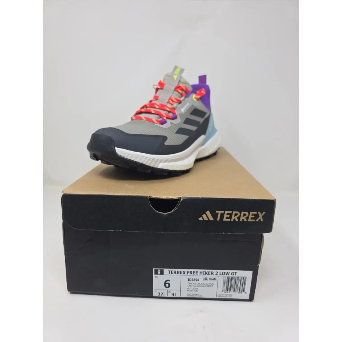 Adidas shoes - adidas TERREX Free Hiker - TERREX Free Hiker - ID5896 - Gray (UPC: 196471018955) 1