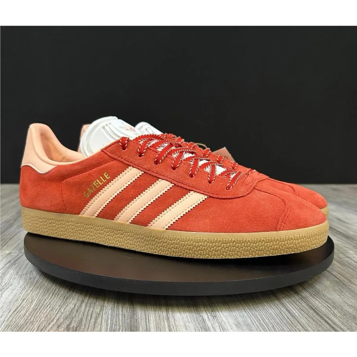 Adidas Gazelle W Better Scarlet Glow Pink JH7217 Womens Size 11 Sneakers