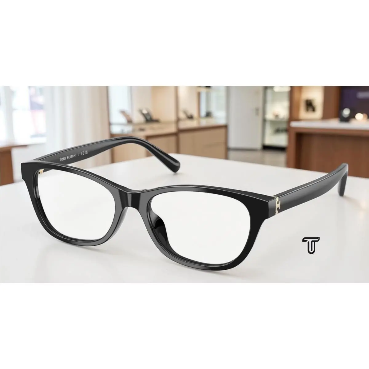 TY2172D 1709 Black Demo Lens 54 mm Women`s Eyeglasses by Tory Burch