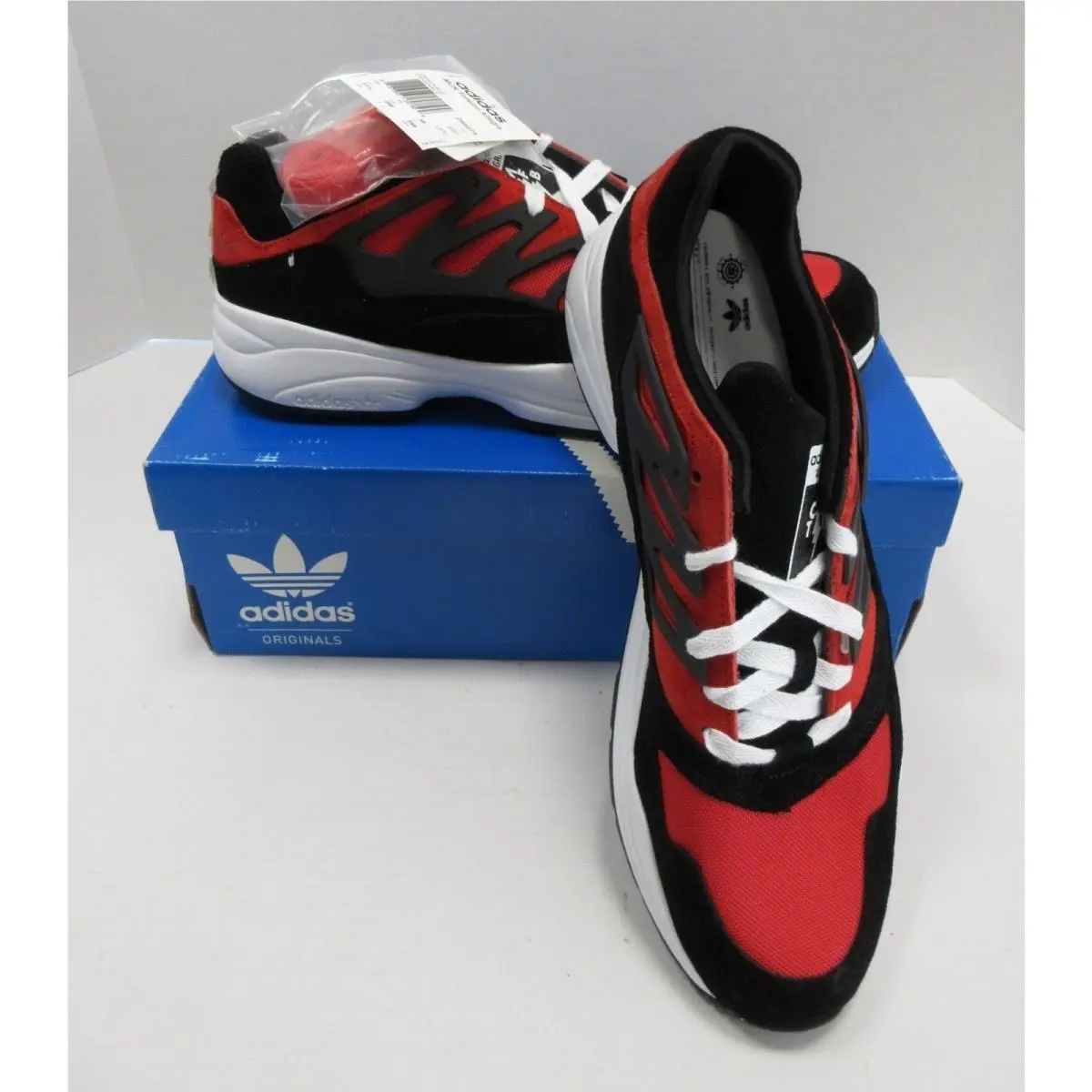Sneakers Men 11.5 Red Black Mark Mcnairy 84-Lab Mcn Torsion Allegra by Adidas